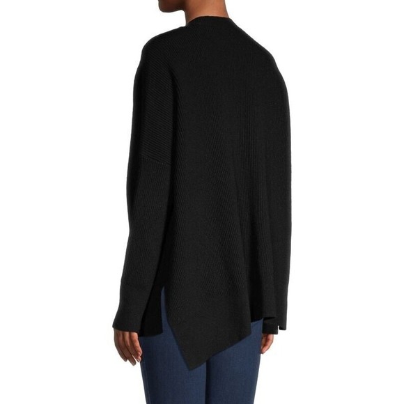 Womens Size XS/S All saints Able Lace Up Wool Blend Sweater Black EUC - Picture 4 of 9